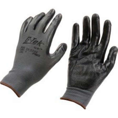 PIP PIP® G-Tek® GP„¢ Nitrile Coated Nylon Grip Gloves, Large, 12 Pairs 34-C232/L